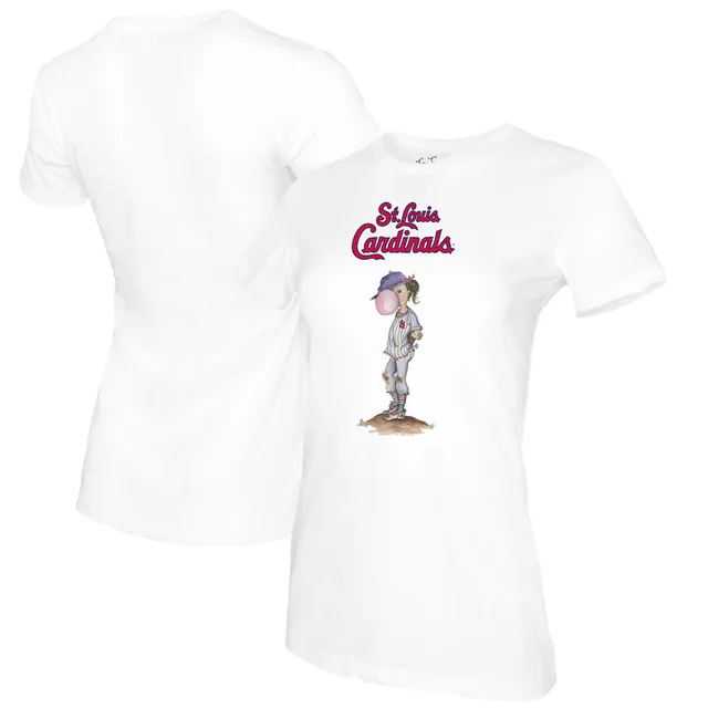 Lids St. Louis Cardinals Tiny Turnip Women's Military Star T-Shirt