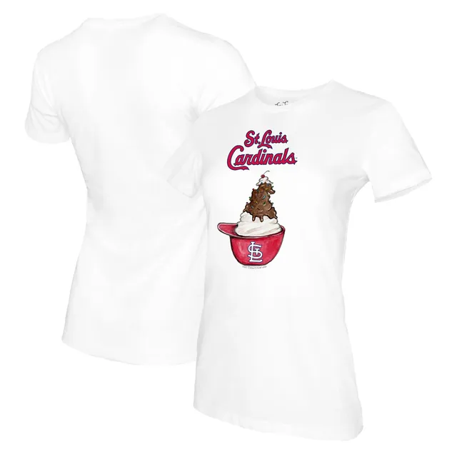 Women's Fanatics Branded Red/Navy St. Louis Cardinals Fan T-Shirt Combo Set