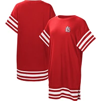 Women's Touch  Red St. Louis Cardinals Cascade T-Shirt Dress