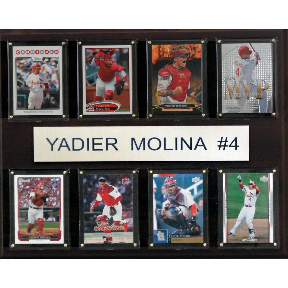 Lids Yadier Molina St. Louis Cardinals Jersey Design Desktop Cornhole Game  Set