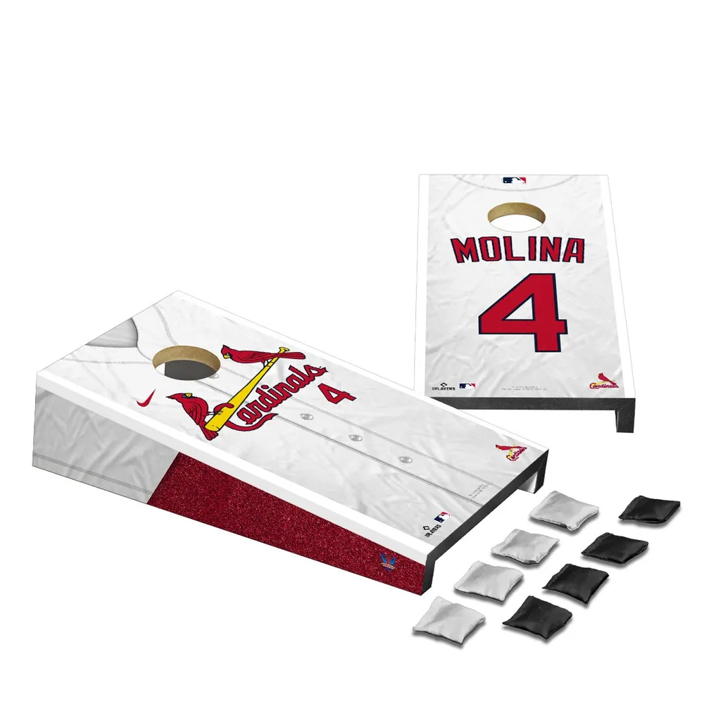 Lids Yadier Molina St. Louis Cardinals Jersey Design Desktop Cornhole Game  Set