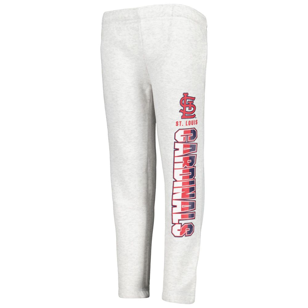 Youth Ash St. Louis Cardinals Game Time Fleece Pants