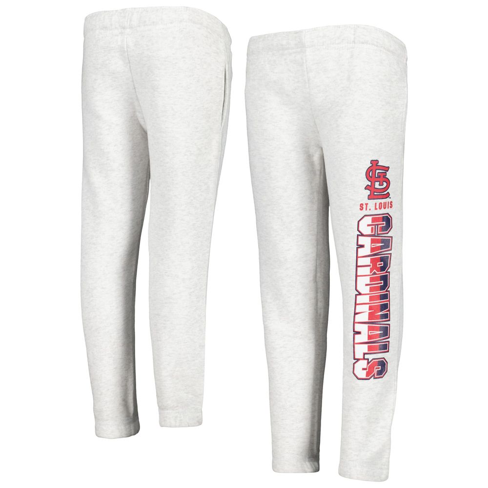 Youth Ash St. Louis Cardinals Game Time Fleece Pants