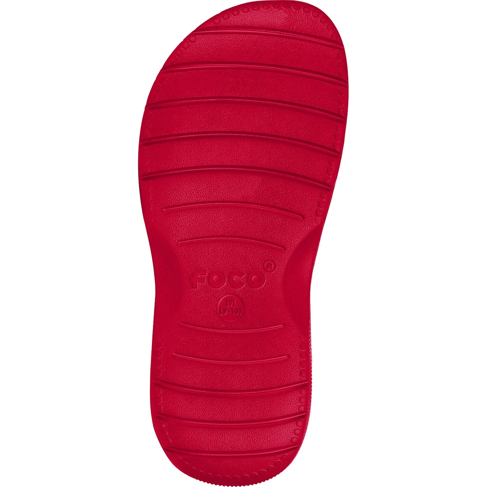 Youth FOCO Red St. Louis Cardinals Sunny Day Clogs