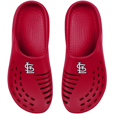 Youth FOCO Red St. Louis Cardinals Sunny Day Clogs