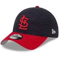 Youth New Era  Navy St. Louis Cardinals 2024 Batting Practice 9TWENTY Adjustable Hat