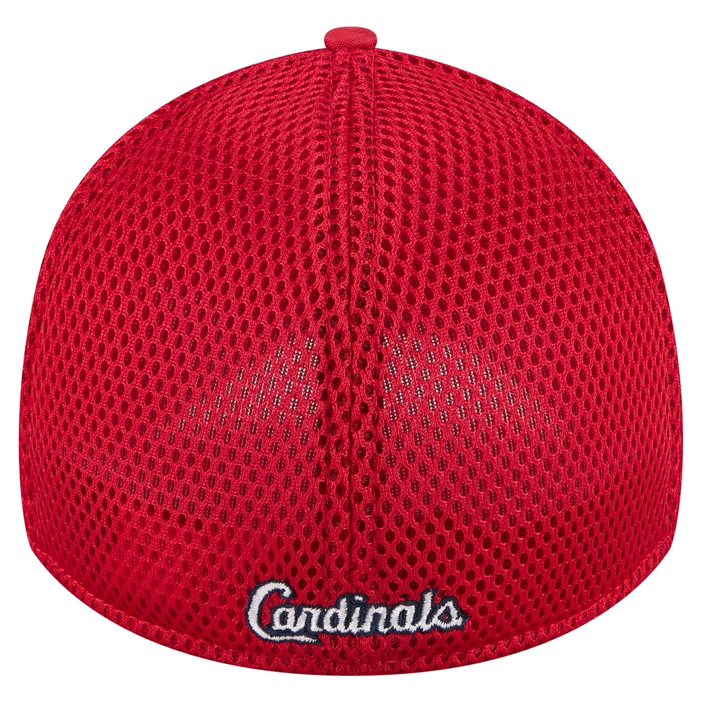 Youth New Era Red St. Louis Cardinals Camo 39THIRTY Flex Hat