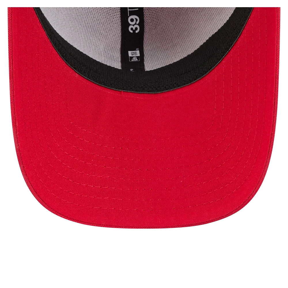 Youth New Era Red St. Louis Cardinals Camo 39THIRTY Flex Hat