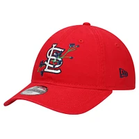 Casquette réglable rouge St. Louis Cardinals Game Day Bloom 9TWENTY pour jeune