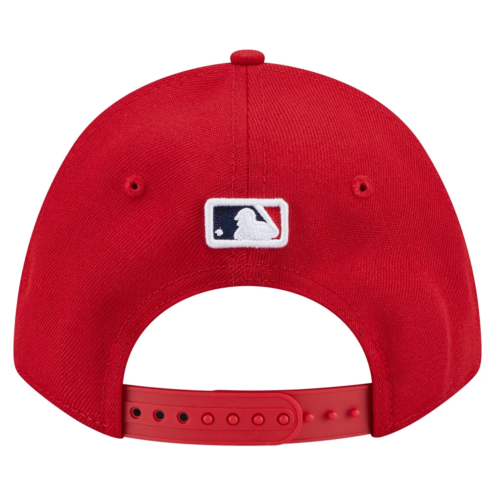 Youth New Era  Red St. Louis Cardinals  Player Replica 9FORTY Adjustable Hat