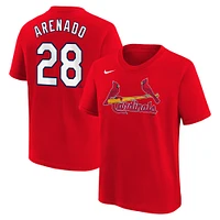 T-shirt Nike Nolan Arenado pour jeunes des Cardinals de St. Louis Domicile avec nom et numéro du joueur