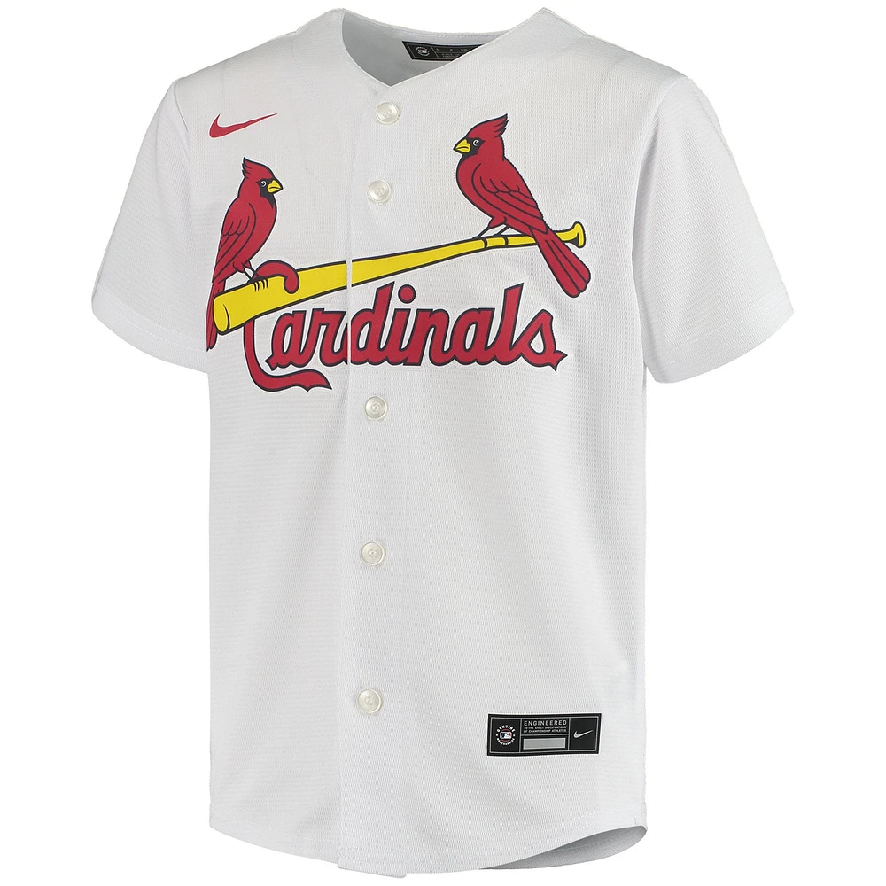 Maillot St. Louis Cardinals Alternate Replica Player Nike Nolan Arenado Blanc pour Jeunes