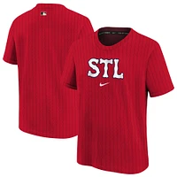 T-shirt Nike rouge St. Louis Cardinals 2024 City Connect Legend Performance pour jeune