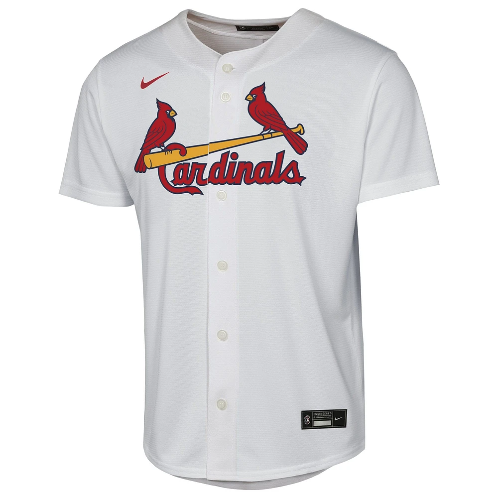 Maillot Nike blanc pour enfant St. Louis Cardinals Domicile Replica 2.0