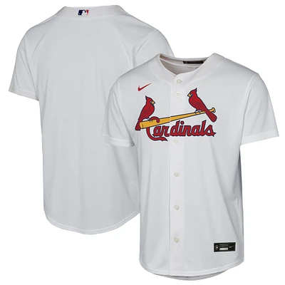 Maillot Nike blanc pour enfant St. Louis Cardinals Domicile Replica 2.0