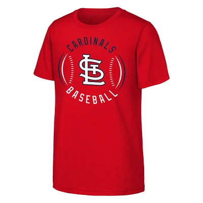 Youth Red St. Louis Cardinals Golden Glove T-Shirt