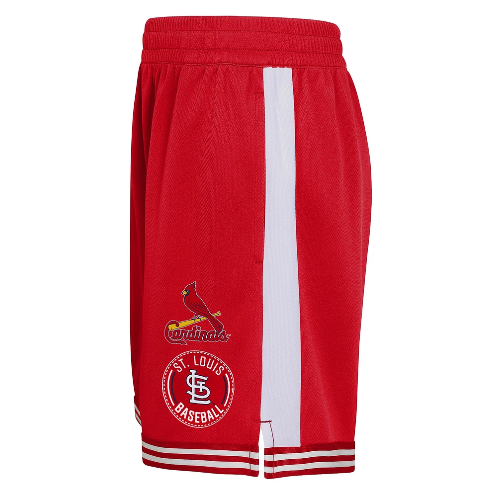 Youth  Red St. Louis Cardinals Infielder Shorts