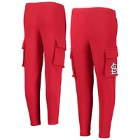 Youth Red St. Louis Cardinals Players Anthem Fleece Cargo Pants