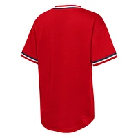 T-shirt rouge à col en V pour jeunes lanceurs de relève des Cardinals St. Louis