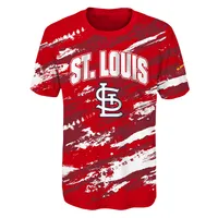 Outerstuff Youth Red St. Louis Cardinals Stealing Home T-Shirt Size: Large