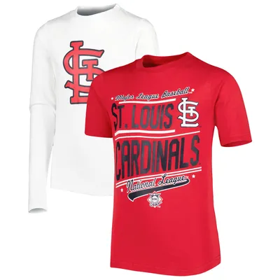 Men's St. Louis Cardinals Red Tie-Dye T-Shirt