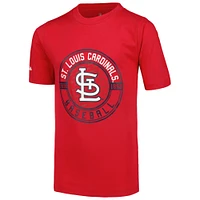 Youth Stitches Red/White St. Louis Cardinals T-Shirt Combo Set