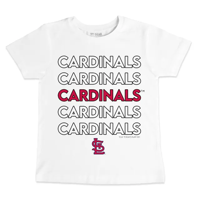 Lids St. Louis Cardinals Tiny Turnip Toddler James T-Shirt - White