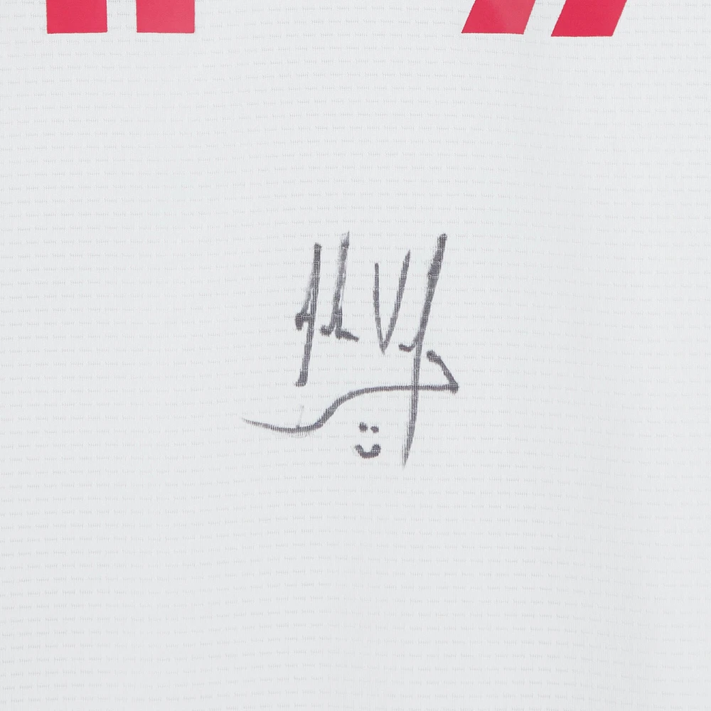 Indiana Vassilev St. Louis City SC Autographed Match-Used #19 White adidas Jersey from the 2024 MLS Season - Size M