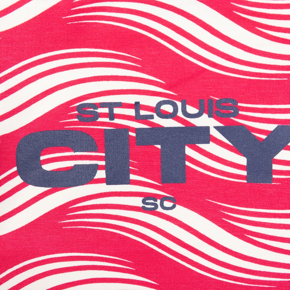 Body T-shirt rouge pour bébé Sport Design Sweden St. Louis City SC