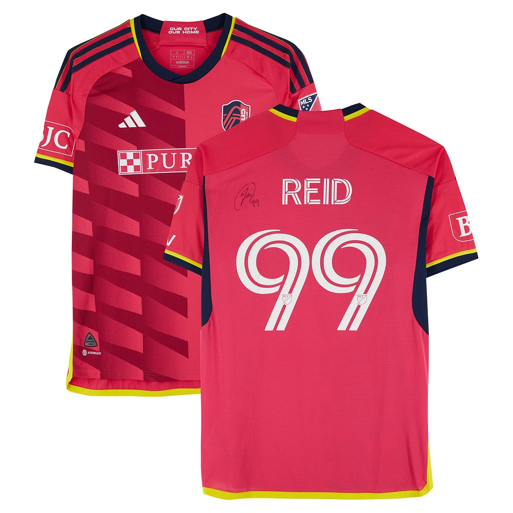 Jayden Reid St. Louis City SC Autographed Match-Used #99 adidas Jersey from the 2024 MLS Season