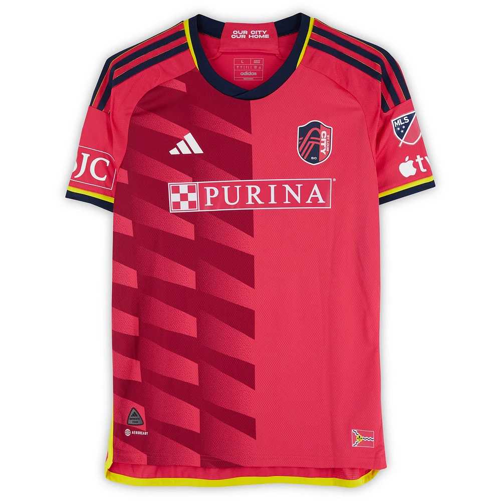 Jayden Reid St. Louis City SC Autographed Match-Used #99 adidas Jersey from the 2024 MLS Season