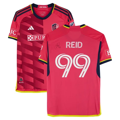 Jayden Reid St. Louis City SC Autographed Match-Used #99 adidas Jersey from the 2024 MLS Season