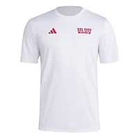 Men's adidas White St. Louis City SC Local Wrap T-Shirt