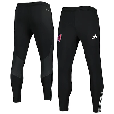 Pantalon d'entraînement adidas St. Louis City SC 2023 On-Field Team Crest AEROREADY noir pour homme