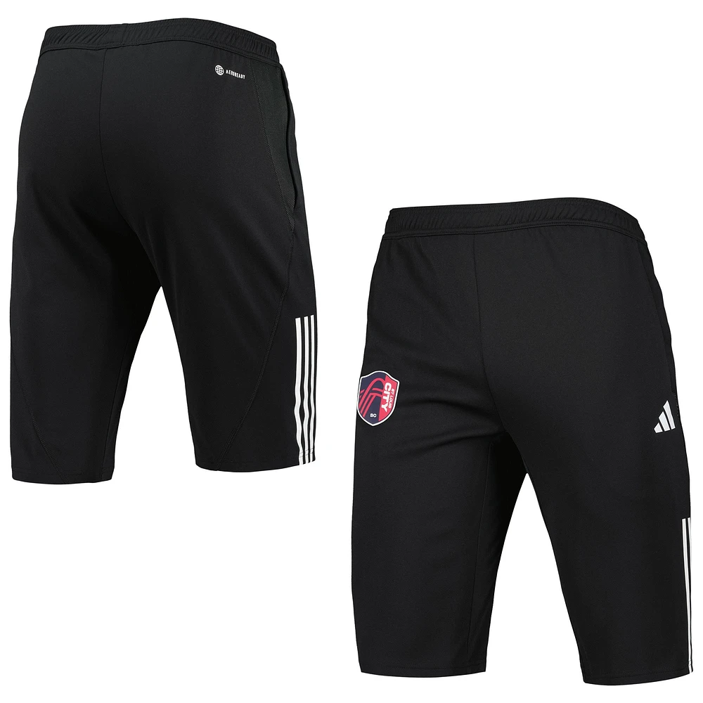 Men's adidas Black St. Louis City SC 2023 On-Field Training AEROREADY Half Pants