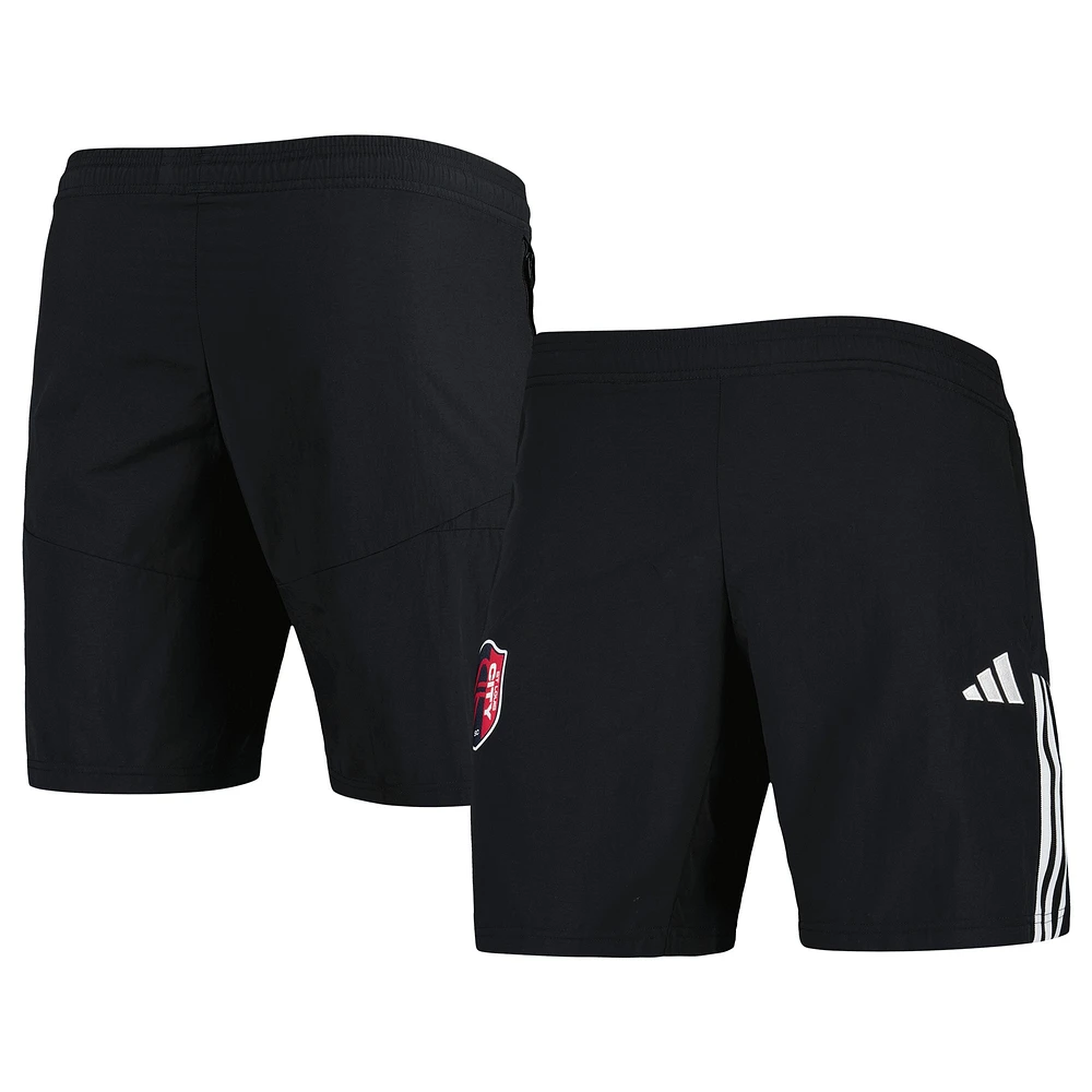 Short St. Louis City SC Downtime adidas noir pour homme