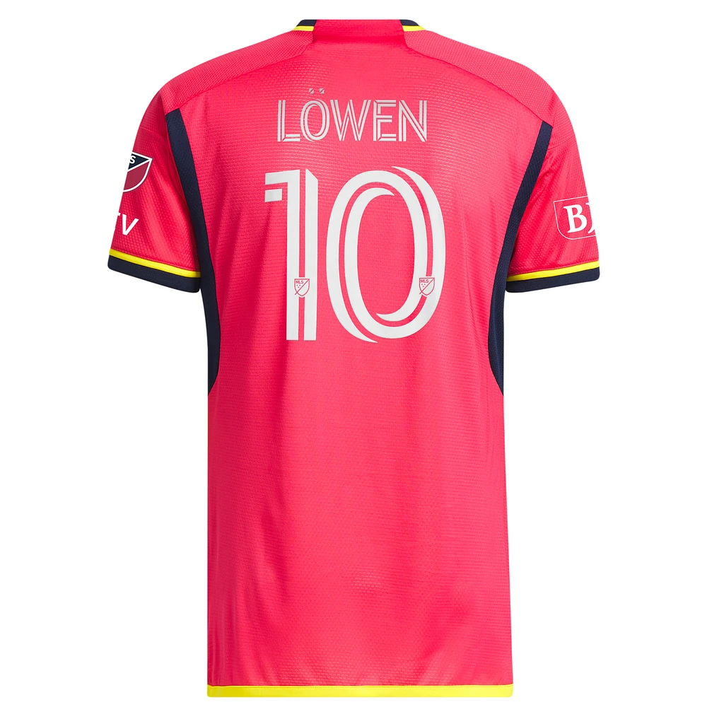 Homme Adidas Eduard Löwen Rouge St. Louis City SC 2023 The Spirit Kit Authentique Maillot