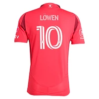 Men's adidas Eduard Löwen Red St. Louis CITY SC 2025 Forever Authentic Player Jersey