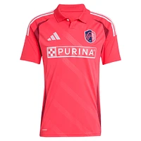 Maillot de joueur réplique rouge adidas Eduard Löwen St. Louis CITY SC 2025 Forever pour homme