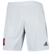 Short adidas St. Louis City SC 2023 extérieur AEROREADY Authentic pour homme, gris