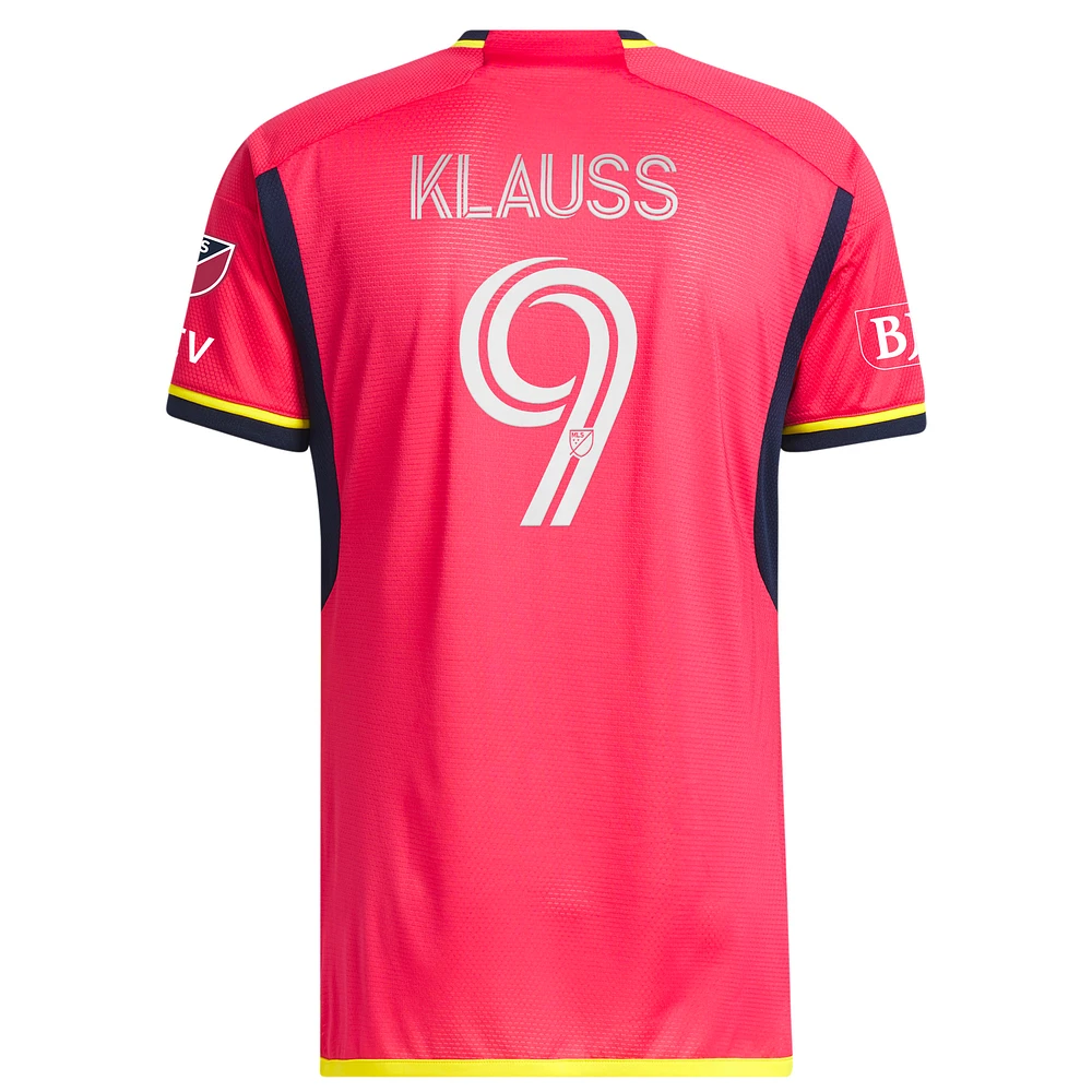 Men's adidas João Klauss Red St. Louis City SC 2023 The Spirit Kit Authentic Jersey