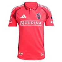 Men's adidas Marcel Hartel Red St. Louis CITY SC 2025 Forever Authentic Player Jersey