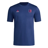 Men's adidas Navy St. Louis City SC AEROREADY Local Stoic T-Shirt