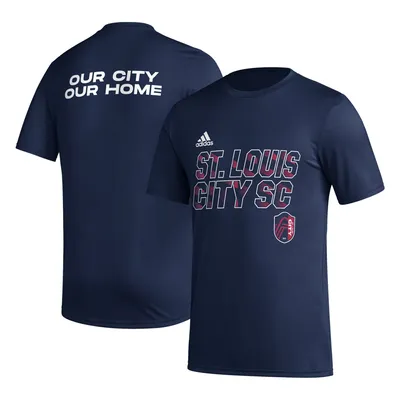 St. Louis City SC adidas Team Jersey Hook AEROREADY T-Shirt