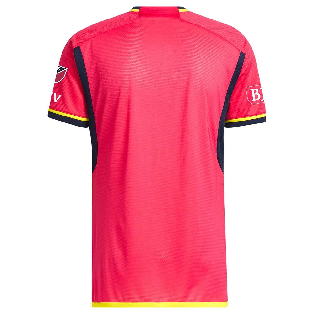 Maillot St. Louis CITY SC 2023 pour homme adidas Rouge Authentique