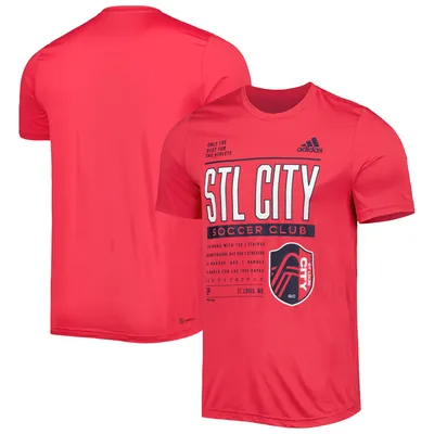 St. Louis City SC adidas Club DNA Performance T-Shirt