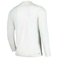 Men's adidas White St. Louis City SC 2024 Jersey Hook AEROREADY Long Sleeve T-Shirt