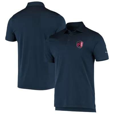 St. Louis Cardinals Columbia Drive Omni-Wick Polo - Navy