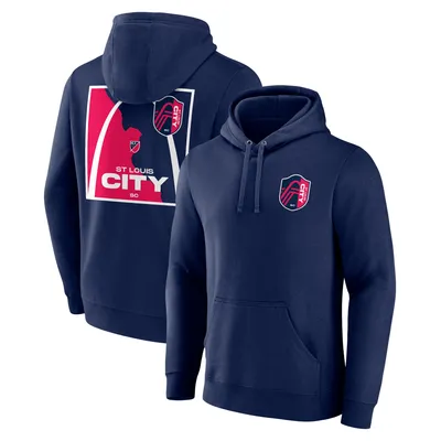 St. Louis City SC Fanatics Branded Team Hometown Collection Pullover Hoodie - Navy