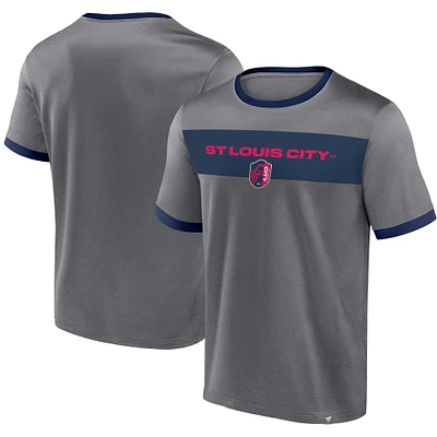 Men's Fanatics Gray St. Louis City SC Advantages T-Shirt